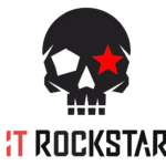 IT Rockstar skull logo